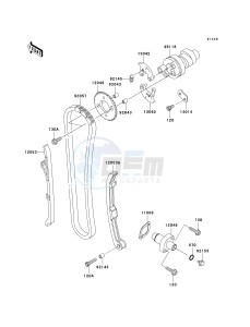 KVF 360 B [PRAIRIE 360] (B6F-B9F) B7F drawing CAMSHAFT-- S- -_TENSIONER