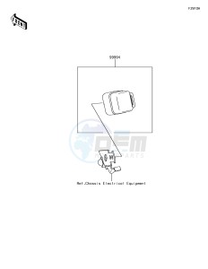 VERSYS-X 300 ABS KLE300CHF XX (EU ME A(FRICA) drawing Accessory(Relay)