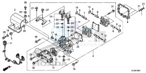 SXS700M4H Europe Direct - (ED) drawing MAIN VALVE BODY