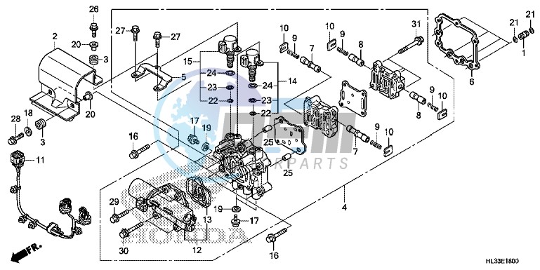 MAIN VALVE BODY