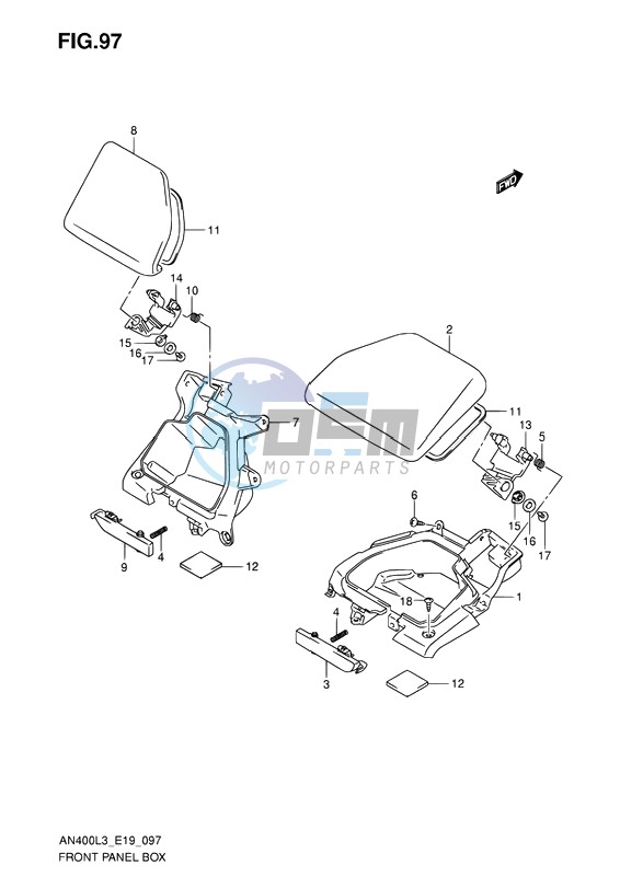 FRONT PANEL BOX