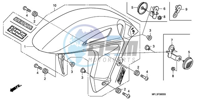 FRONT FENDER