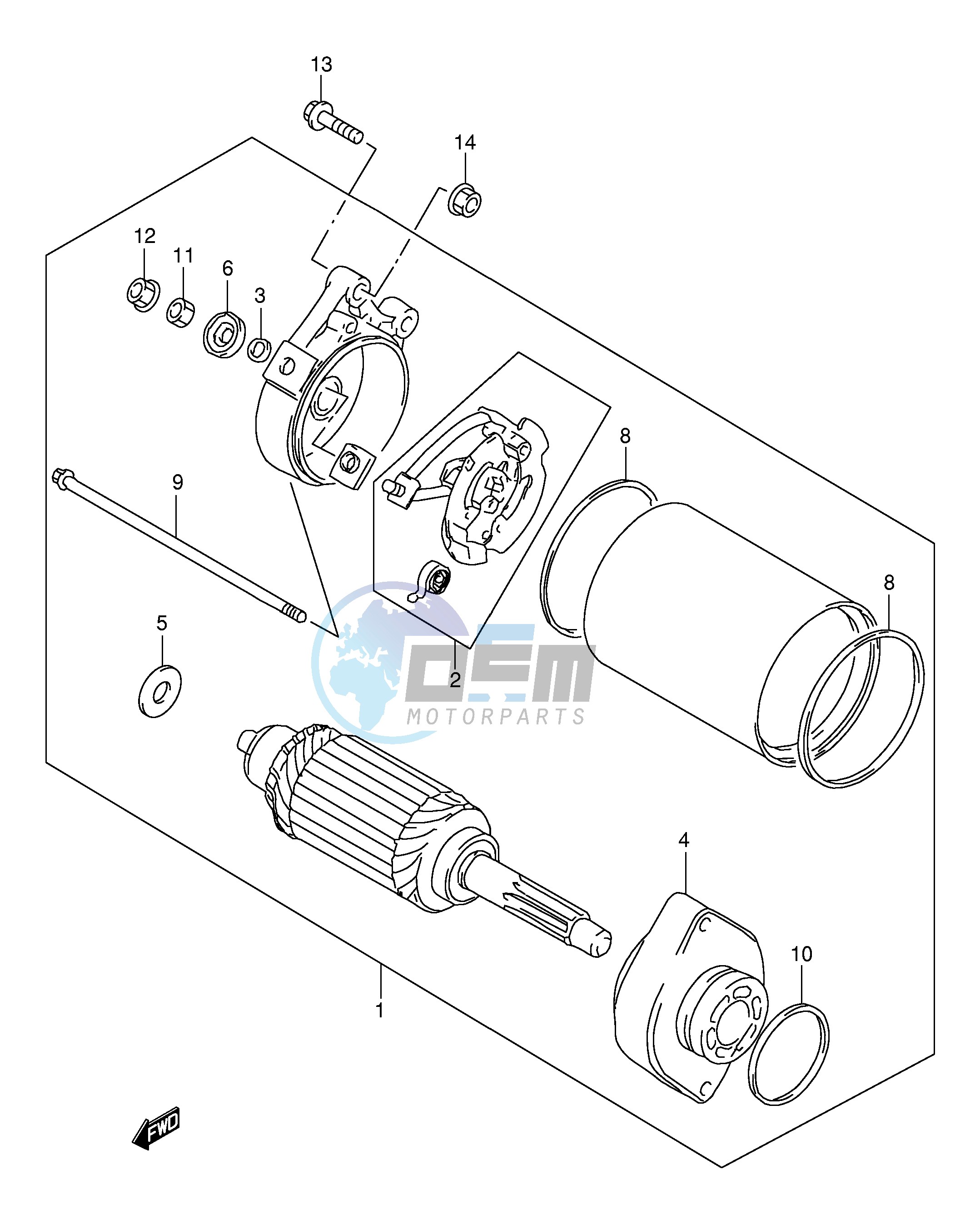 STARTING MOTOR