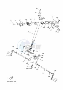 YFM450FWB KODIAK 450 (BHS2) drawing STEERING