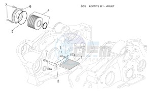 Pegaso 650 Carb drawing Oil filters