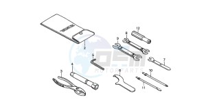 VT1100C2 drawing TOOLS