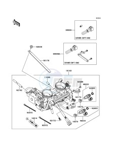 VERSYS_ABS KLE650DDF XX (EU ME A(FRICA) drawing Throttle