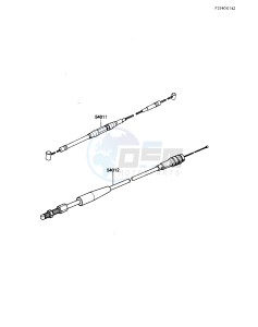 KX 500 A [KX500] (A1) [KX500] drawing CABLES -- 83 A1- -