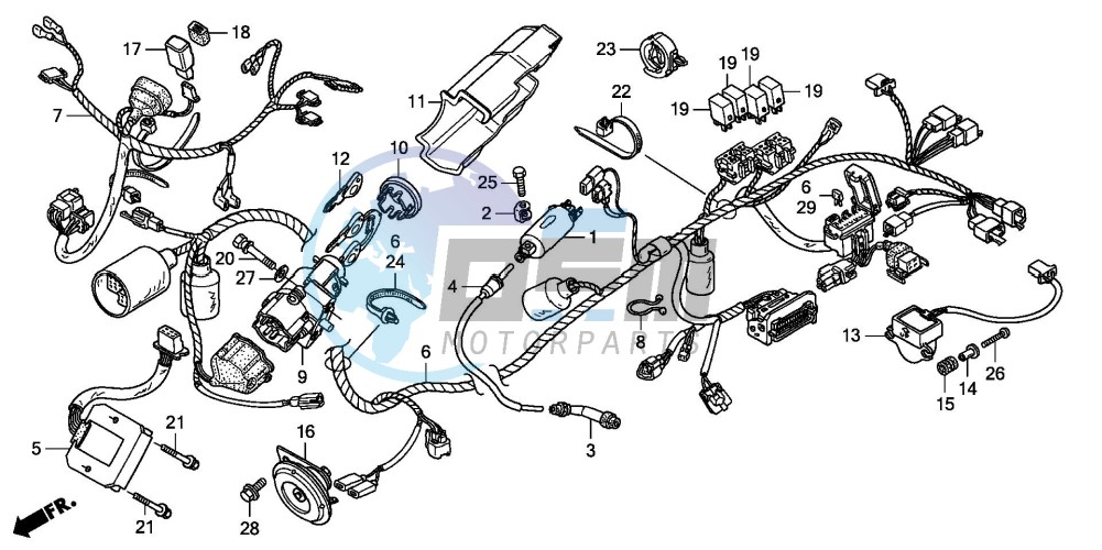 WIRE HARNESS (FES1253-5)(FES1503-5)