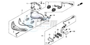 CB900F CB900F drawing TAILLIGHT