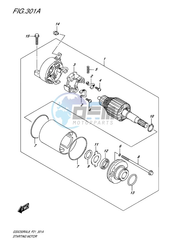 STARTING MOTOR