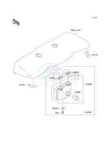 KVF 360 A [PRAIRIE 360 4X4] (A6F-A9F) A7F drawing HEADLIGHT-- S- -