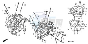 XL700VA9 UK - (E / ABS MKH) drawing CRANKCASE