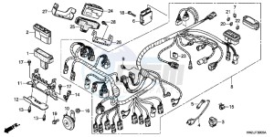 VFR1200XH Europe Direct - (ED) drawing CYLINDER HEAD (REAR)