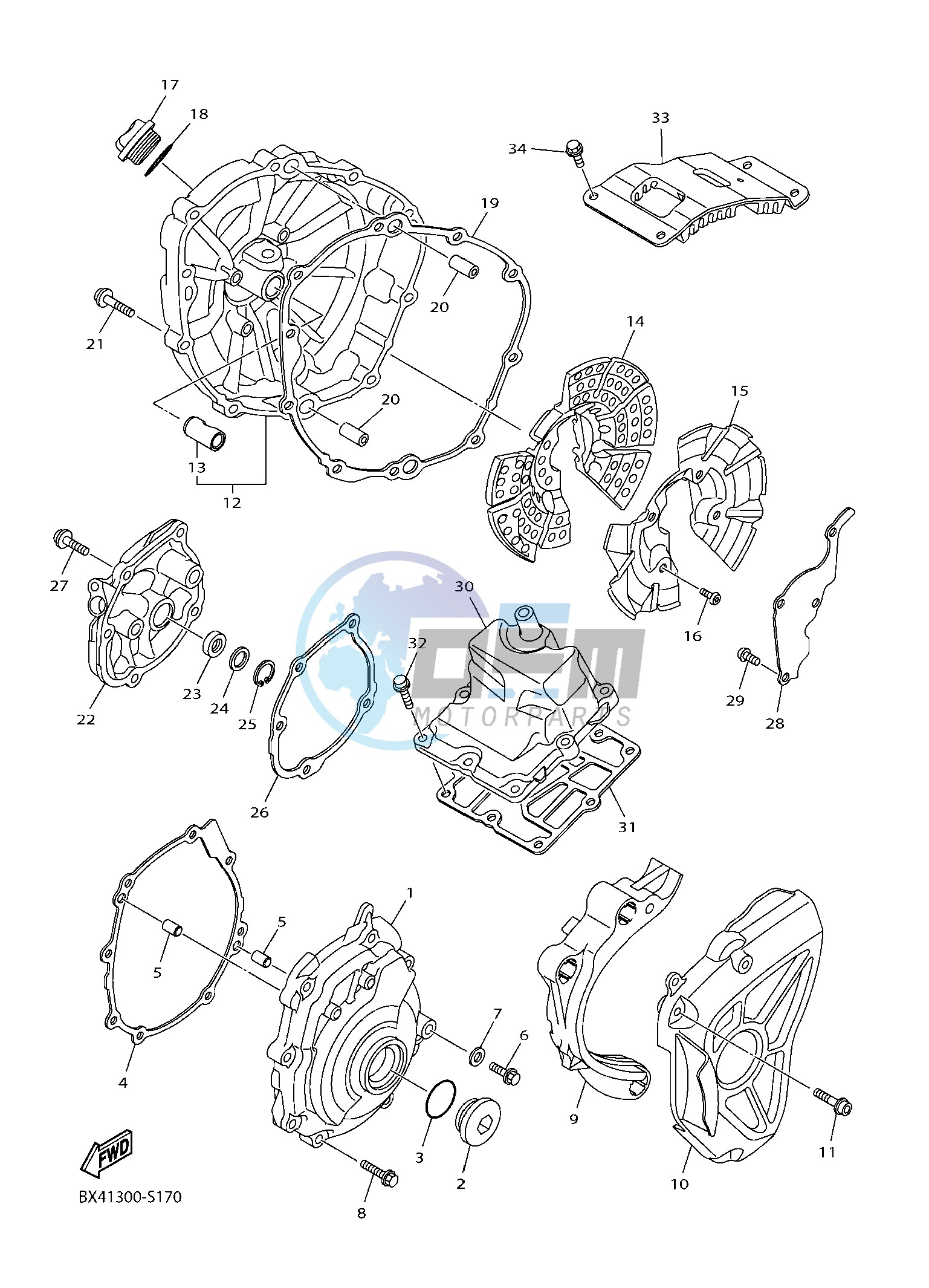 CRANKCASE COVER 1