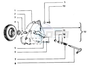 FL2 HP 50 drawing Clutch cover