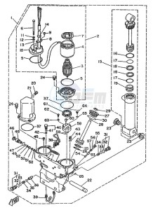 225AETO drawing POWER-TILT-ASSEMBLY