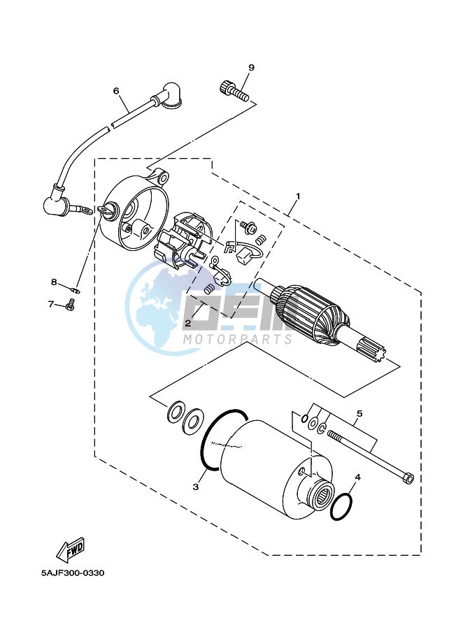 STARTING MOTOR