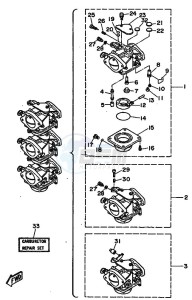 60FE-60FET drawing CARBURETOR