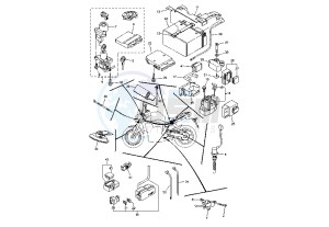 FZ1 1000 drawing BATTERY