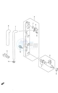 DF 90A drawing Fuel Injector