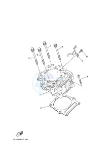 YFM700R YFM700RF RAPTOR 700R (2LS3) drawing CYLINDER