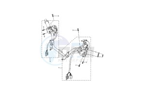 XC VERSITY 300 drawing HANDLE SWITCH- LEVER