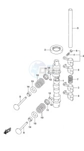 DF 9.9B drawing Camshaft