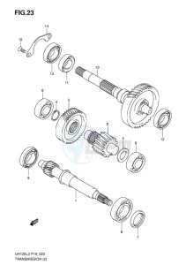 UH125 BURGMAN EU drawing TRANSMISSION (2)