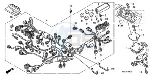 CBR1000RA9 France - (F / ABS CMF) drawing WIRE HARNESS (CBR1000RA)