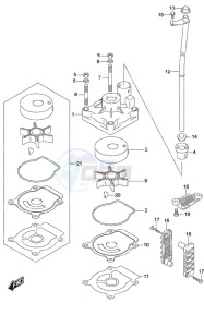 DF 50A drawing Water Pump