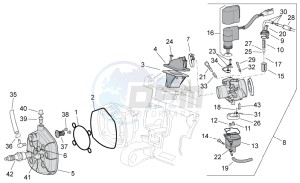 SR 50 carb. my 2014 drawing Cylinder head - Carburettor