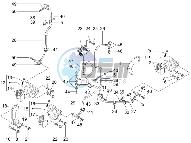 Brakes hose  - Calipers