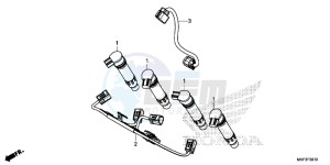 CBR1000S2 2ED - (2ED) drawing SUB HARNESS