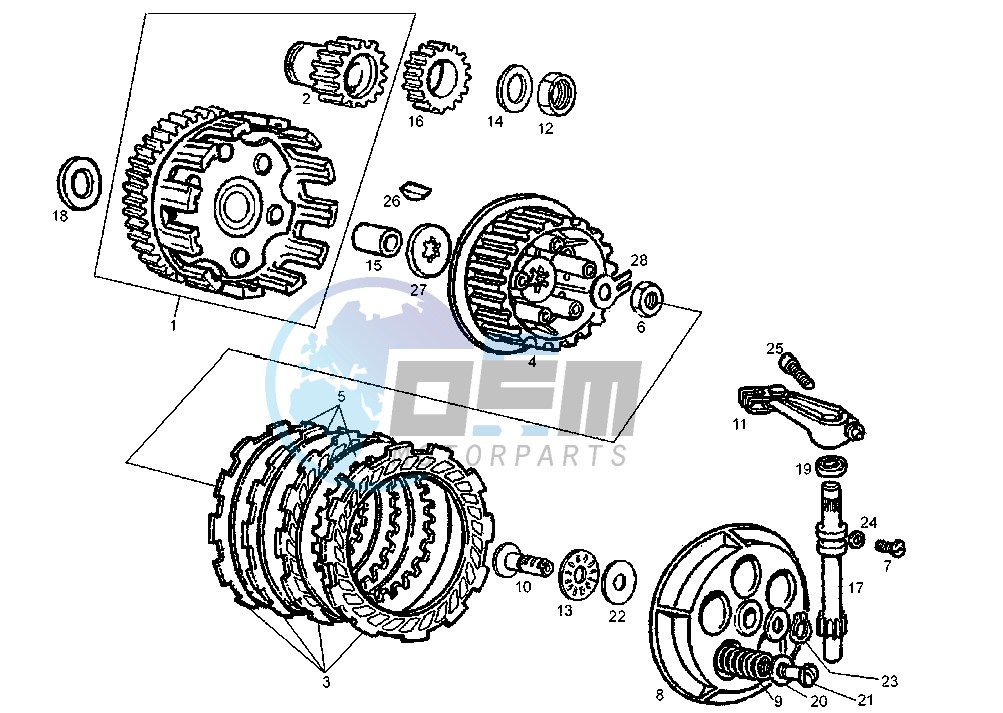 GEAR CHANGE MECHANISM