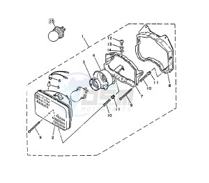 XC BELUGA 125 drawing HEADLIGHT