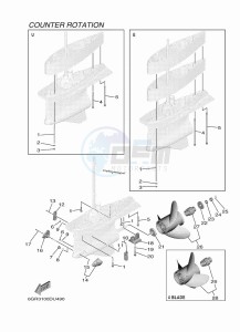 XF425NSA drawing PROPELLER-HOUSING-AND-TRANSMISSION-6