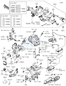 NINJA 650 EX650KJFA XX (EU ME A(FRICA) drawing Chassis Electrical Equipment