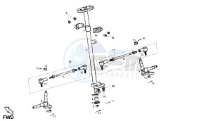 DFW - 50 CC VTHMA05A drawing STEERING