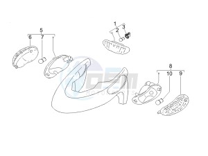 Stalker 50 drawing Head lamp - Turn signal lamps