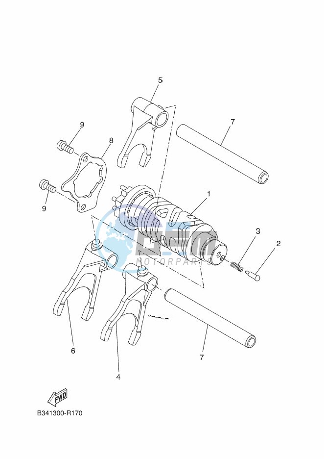 SHIFT CAM & FORK