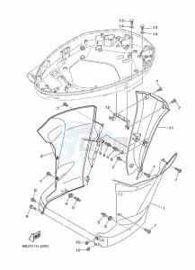 FL300AETX drawing BOTTOM-COVER-3