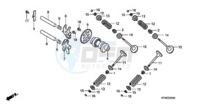 SH300A9 Europe Direct - (ED / ABS) drawing CAMSHAFT/VALVE