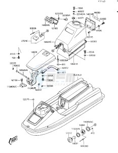 JF 650 B [TS] (B1-B2) [TS] drawing HULL FITTINGS