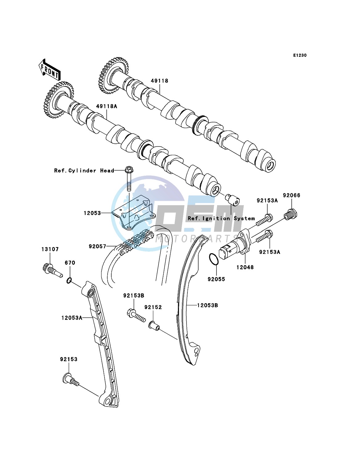 Camshaft(s)/Tensioner