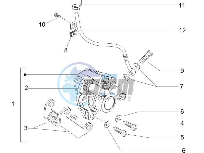 Brakes hose  - Calipers