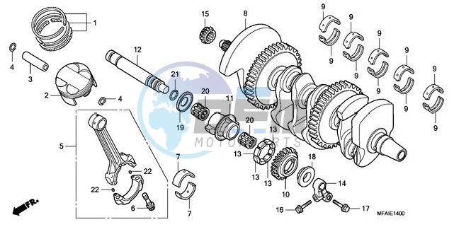 CRANKSHAFT/PISTON