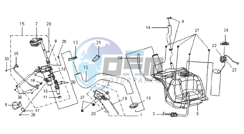 FUEL TANK - FUEL CUT