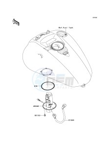 VN 2000 J [VULCAN 2000 CLASSIC LT] (8F-9F) 0J9F drawing FUEL PUMP