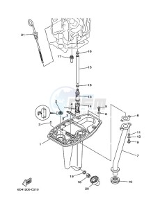 F15AMHL drawing VENTILATEUR-DHUILE